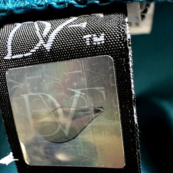 Diane Von Furstenberg New Koto Pencil Skirt Mini Pleated Zip Viscose Blue 8 - Picture 6 of 7